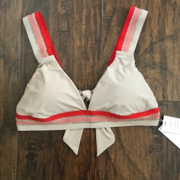PILYQ Ashlynn Trim Halter & Trim Tab Bikini Set - Picture 4 of 8